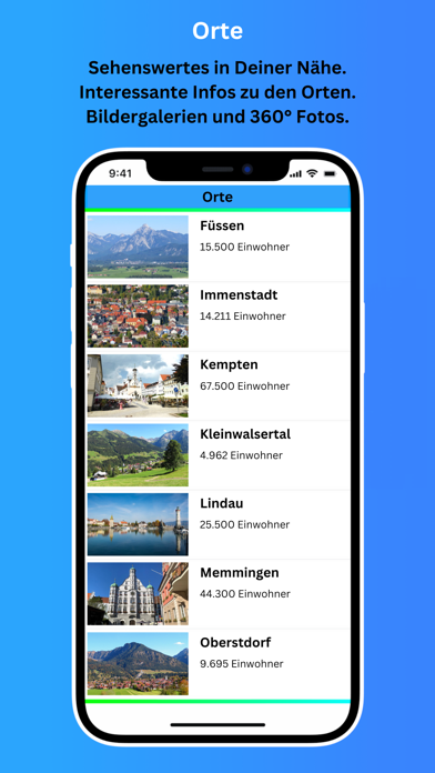 Allgäu Reiseführer स्क्रीनशॉट