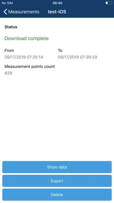 PreSens Wireless Studio Screenshots