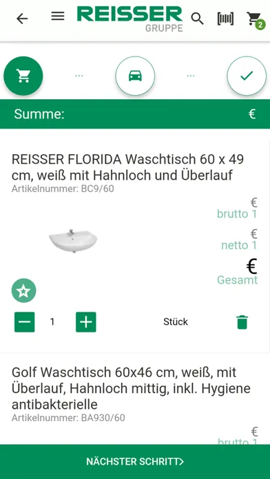 REISSER Ekran Görüntüleri