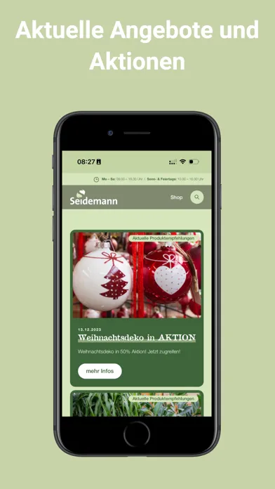 BIO Gärtnerei Seidemann APP स्क्रीनशॉट