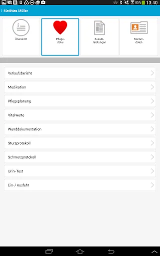 Tangkapan layar SHC 8 Mobile
