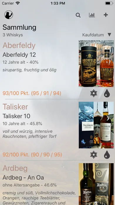 Tangkapan layar The Stillman - Die Whisky App