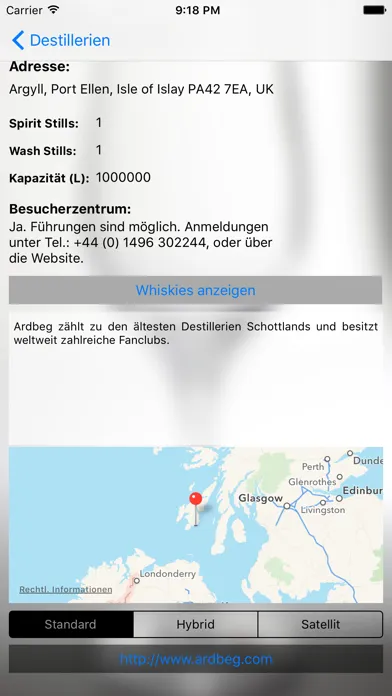 Tangkapan layar The Stillman - Die Whisky App
