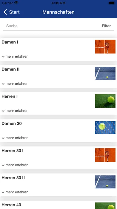 Screenshot di Tennisclub Degerloch