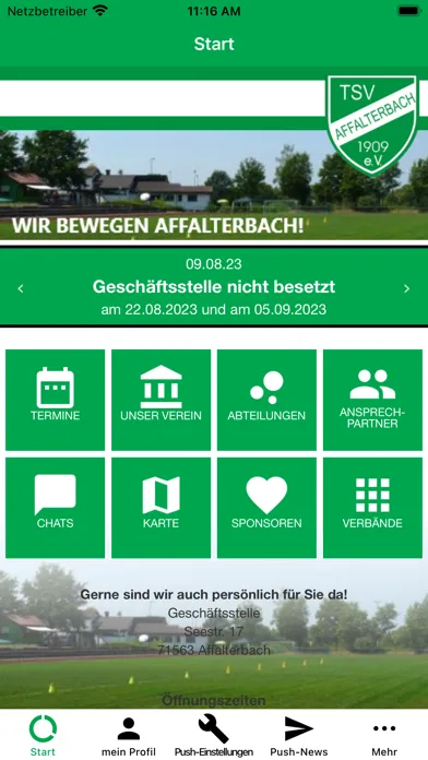 Screenshot di TSV 1909 Affalterbach e.V.