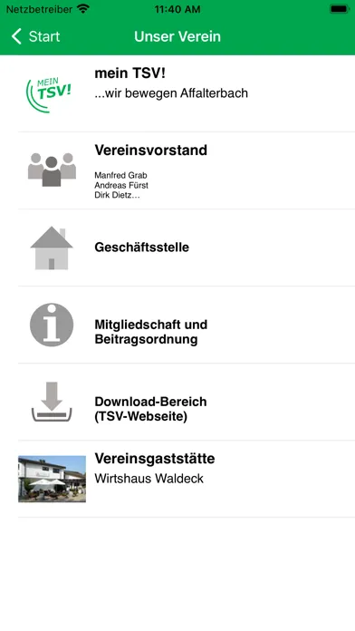 Screenshot di TSV 1909 Affalterbach e.V.