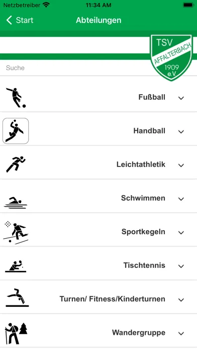 Screenshot di TSV 1909 Affalterbach e.V.