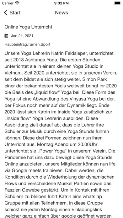 VfL Goldstein 1953 e.V. Ekran Görüntüleri