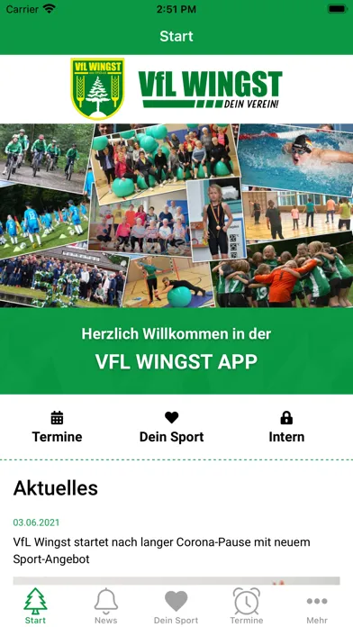 VfL Wingst von 1913 e.V. स्क्रीनशॉट