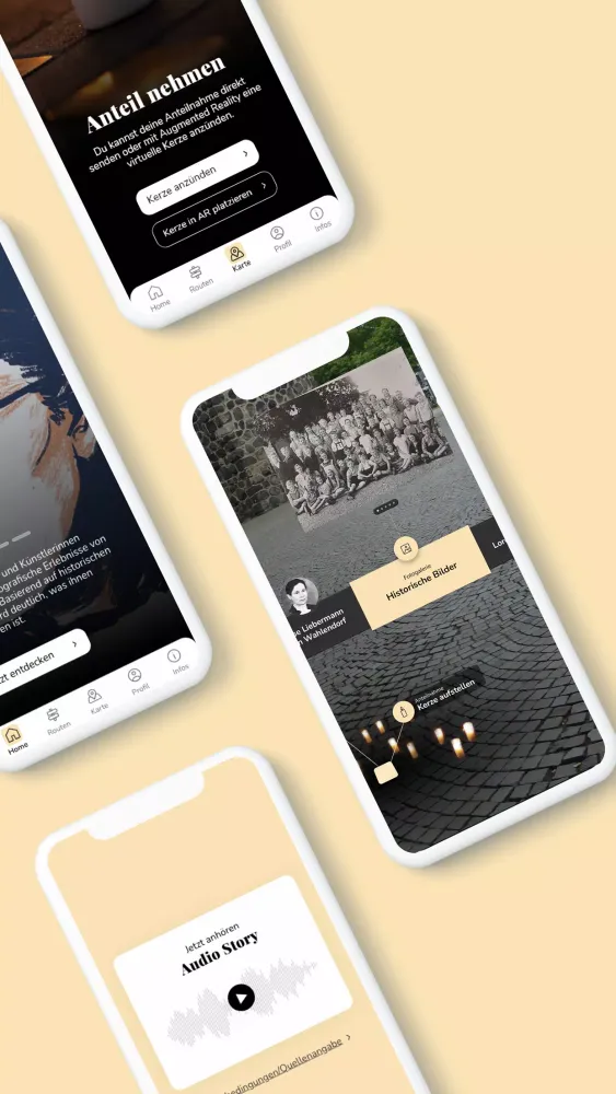 Capturas de pantalla de Stolpersteine NRW