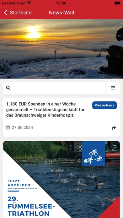 Capturas de pantalla de Wolfenbütteler Schwimmverein
