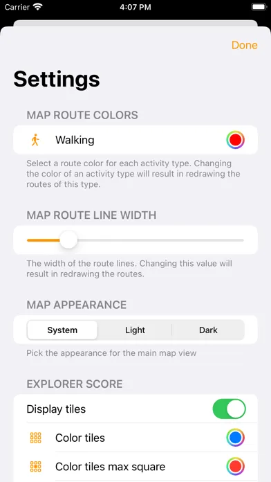 Workout Map سکرین شاٹس