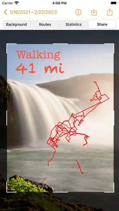 Workout Map سکرین شاٹس