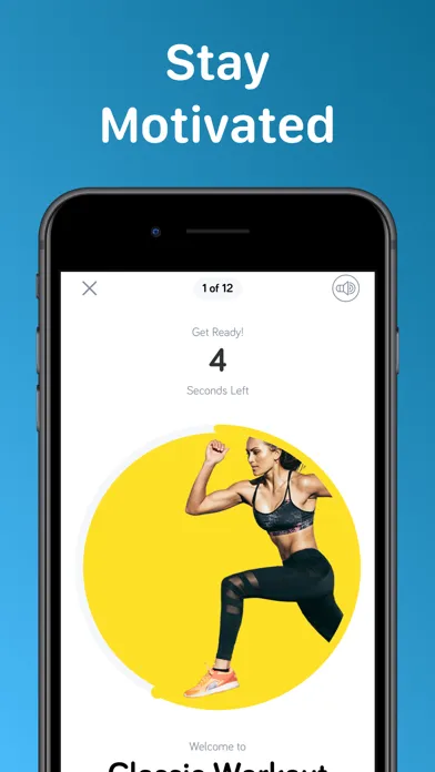 Captures d'écran de 7 Minute High Fitness Work Out