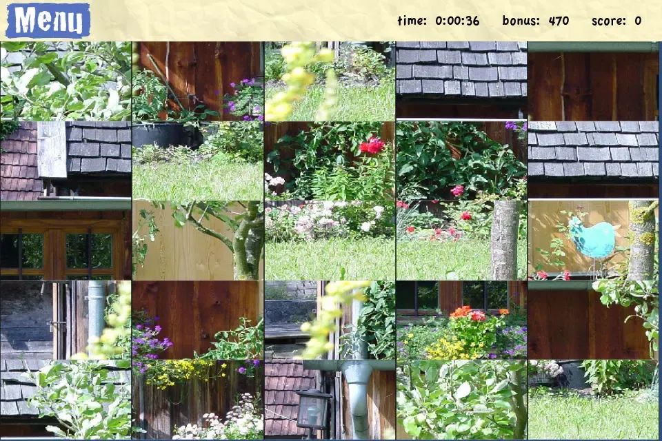 Capturas de tela do Tile Puzzle Free