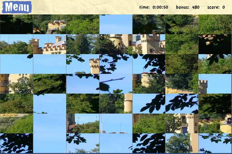Capturas de tela do Tile Puzzle Free