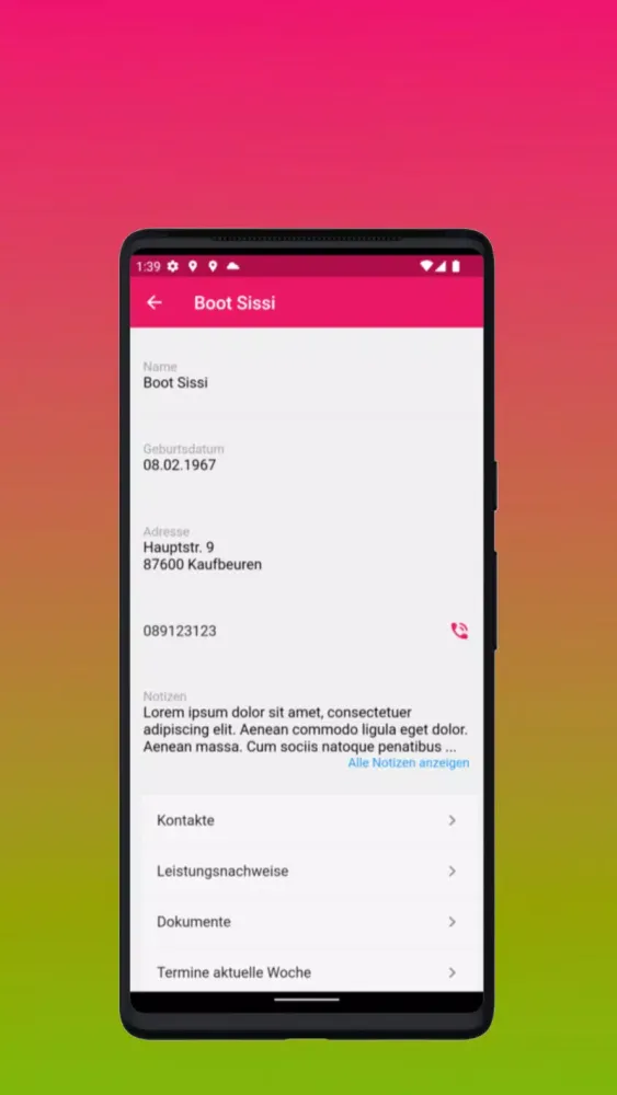Planer App स्क्रीनशॉट