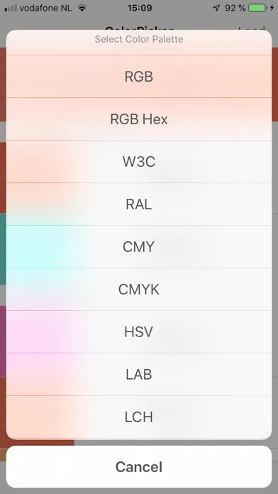 Zrzuty ekranu ColorPicker