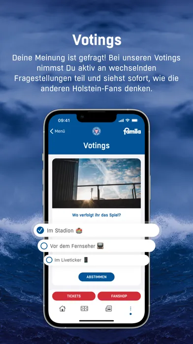 Скриншоты Holstein Kiel App
