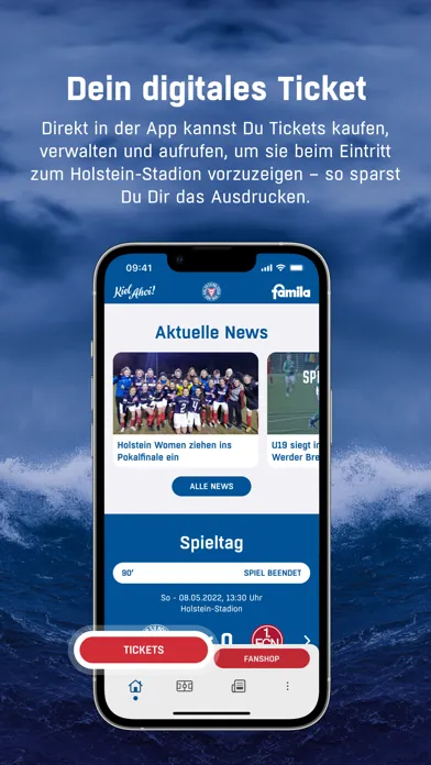 Скриншоты Holstein Kiel App