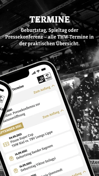 Ảnh chụp màn hình của THW Kiel Handball