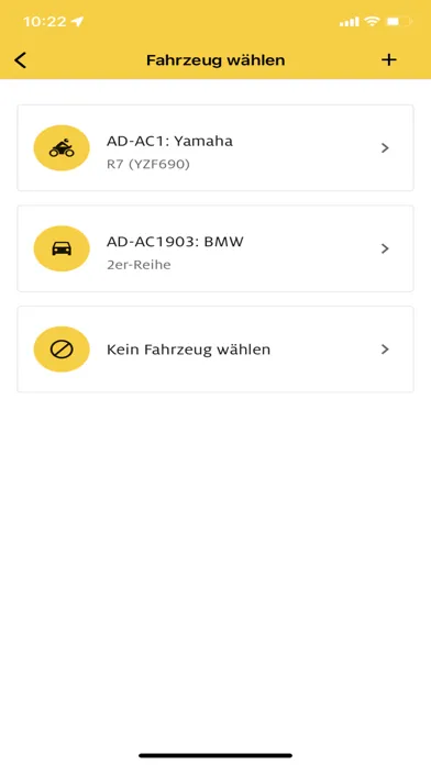 ADAC Pannenhilfe Screenshots