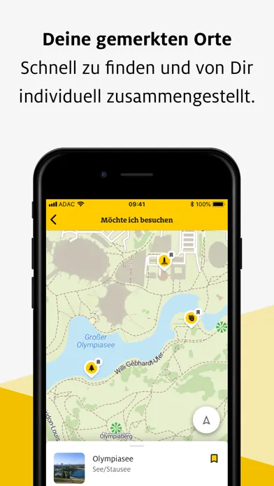 Zrzuty ekranu ADAC Trips: Reiseplaner