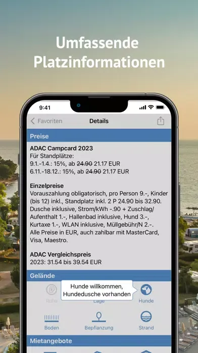 ADAC Camping / Stellplatz 2023 Ekran Görüntüleri