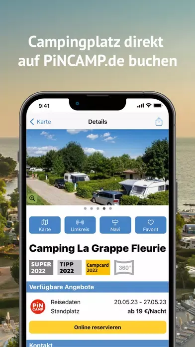 ADAC Camping / Stellplatz 2023 Ekran Görüntüleri