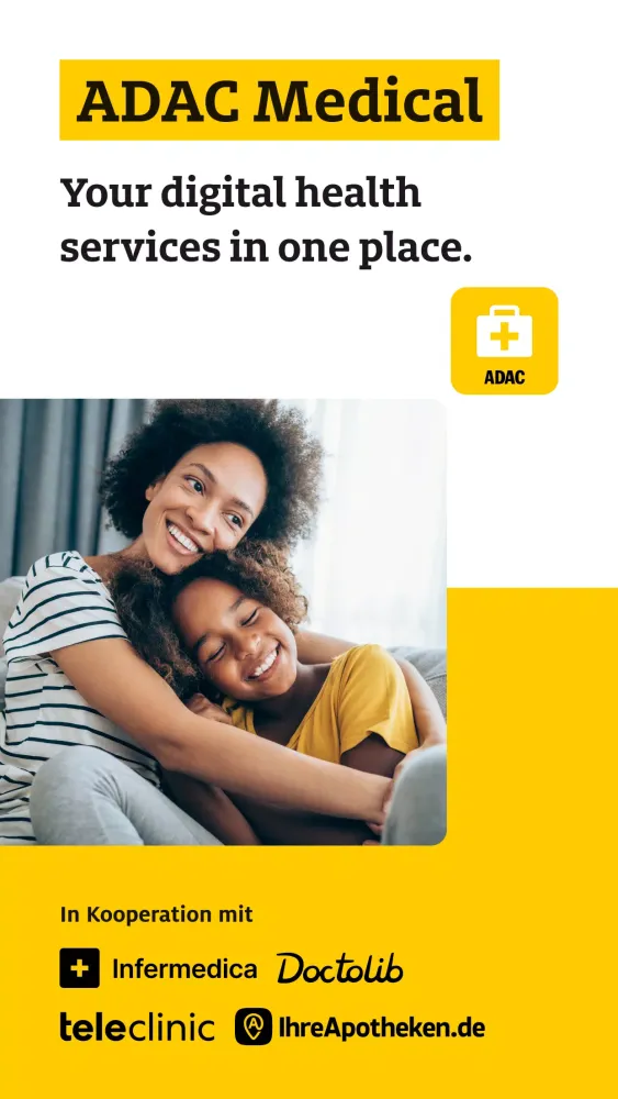 ADAC Medical: E-Health App Screenshots