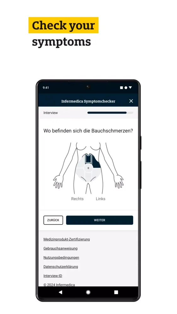 ADAC Medical: E-Health App Screenshots