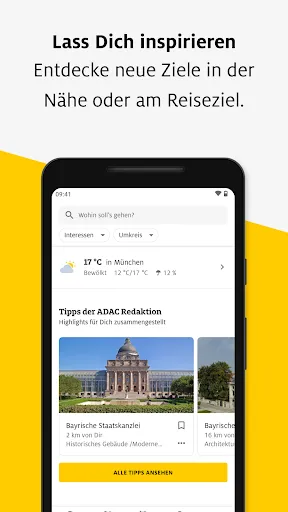 ADAC Trips Screenshots