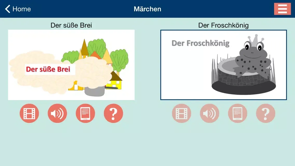 EduMonkey Geschichten Märchen für Kinder スクリーンショット