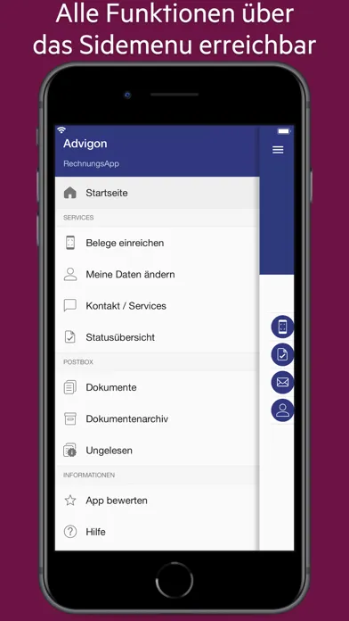 Advigon RechnungsApp应用截图