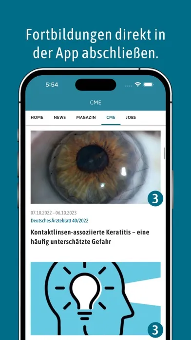Capturas de tela do Deutsches Ärzteblatt