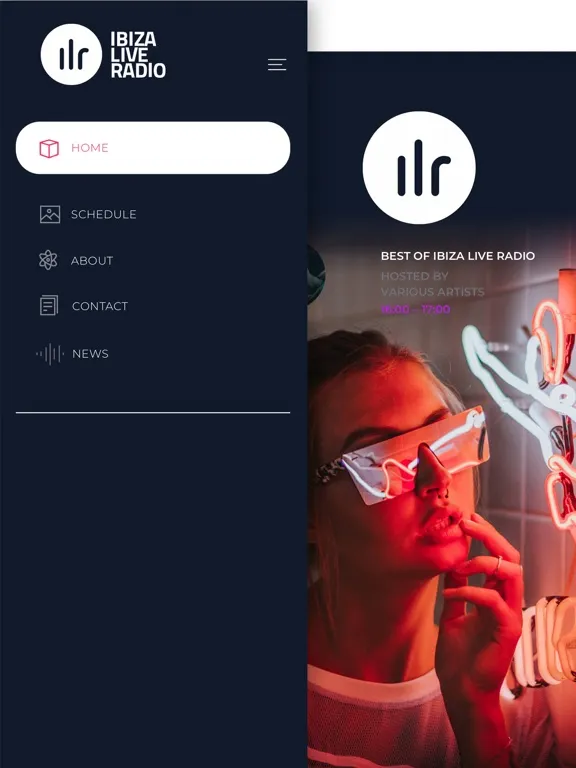 IBIZA LIVE RADIO iPad  سکرین شاٹس