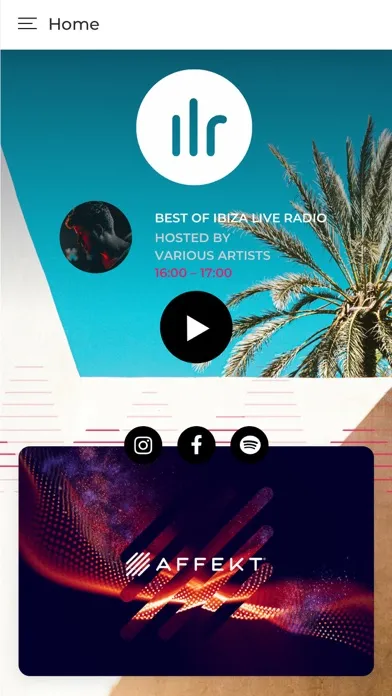 IBIZA LIVE RADIO سکرین شاٹس