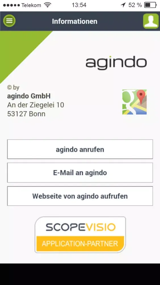Capturas de pantalla de Kontakt-Finder