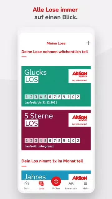 تصاویر Aktion Mensch-Lotterie