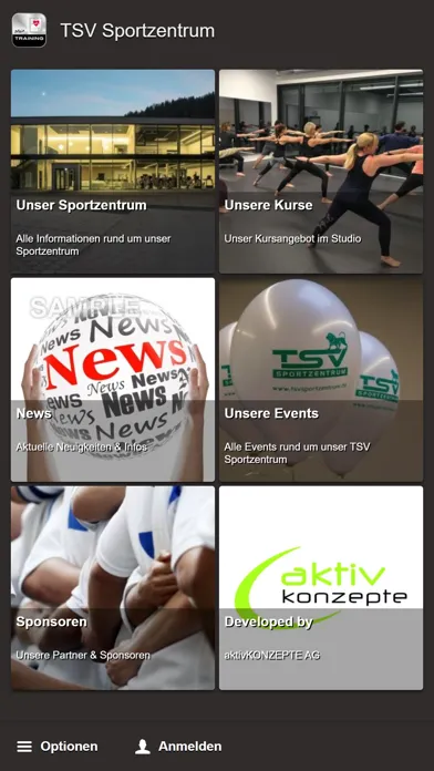 TSV Sportzentrum Screenshots