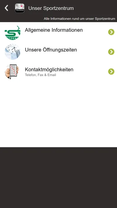 TSV Sportzentrum Screenshots