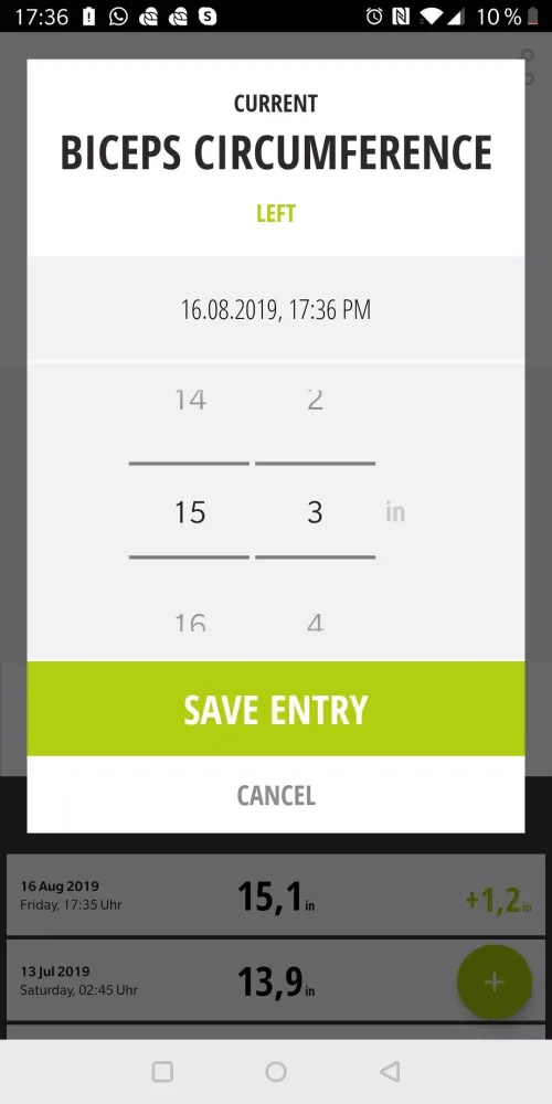 Скриншоты Body & Weight Tracker aktiBody