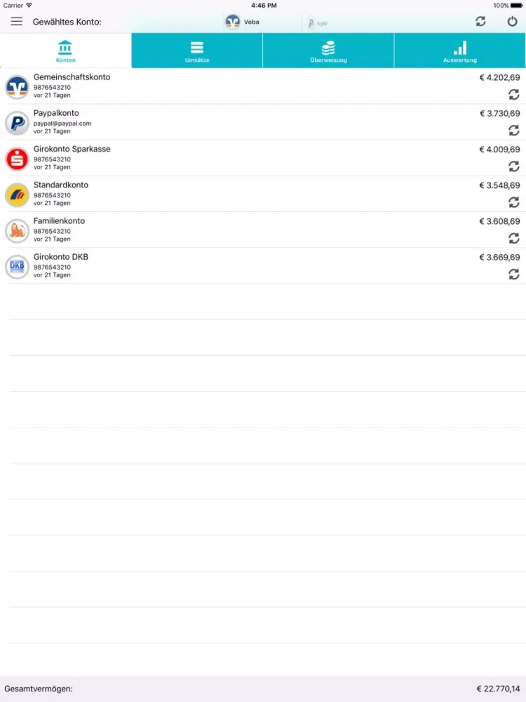 Zrzuty ekranu ALF-BanCo safe iPad 