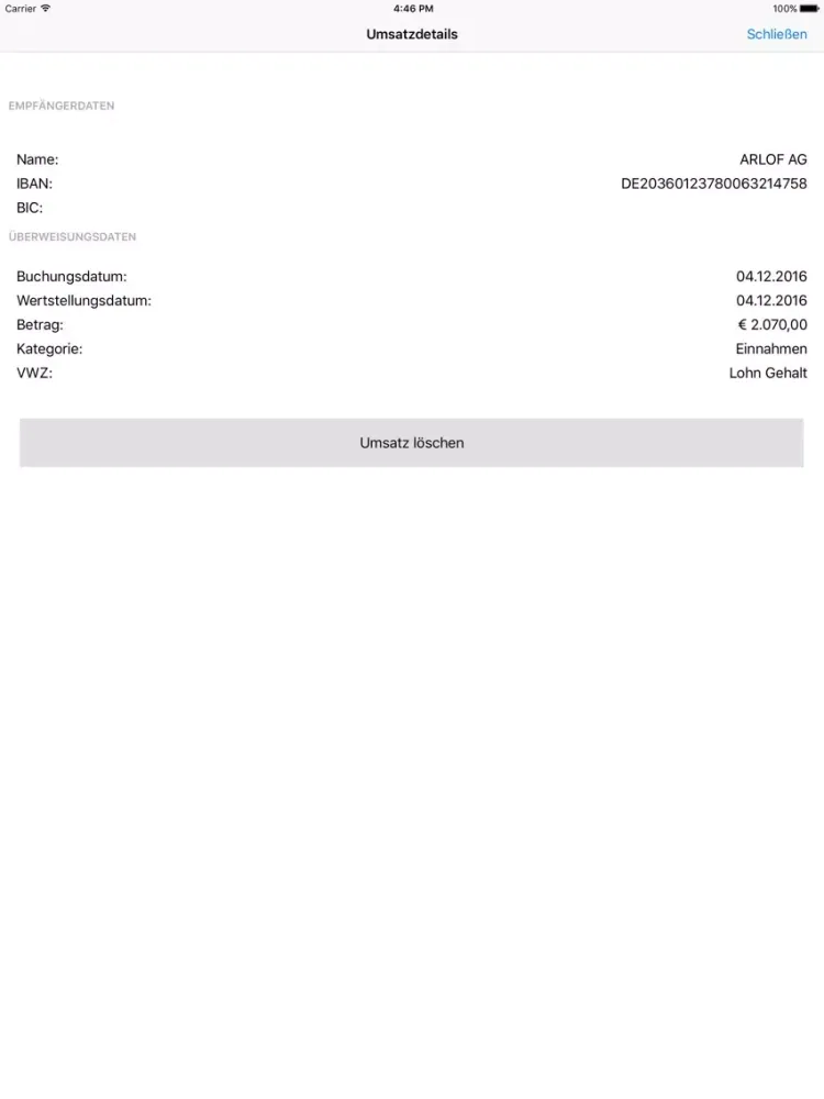 Zrzuty ekranu ALF-BanCo safe iPad 