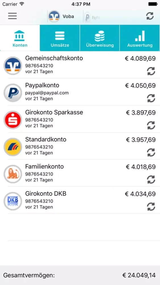 Zrzuty ekranu ALF-BanCo safe
