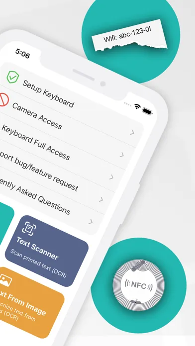 تصاویر ScanKey - QR OCR NFC Keyboard