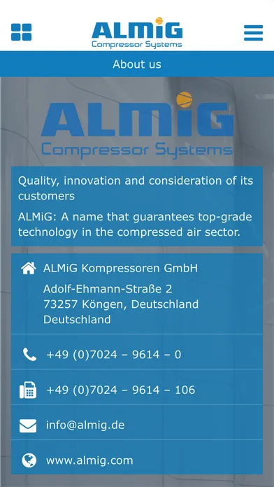 Capturas de pantalla de Compressed Air Calc by ALMiG