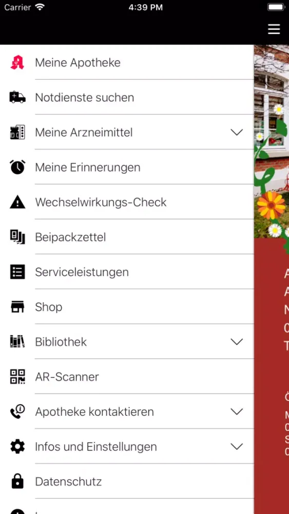 Capturas de pantalla de alpha-Apotheke - A.Kleemann