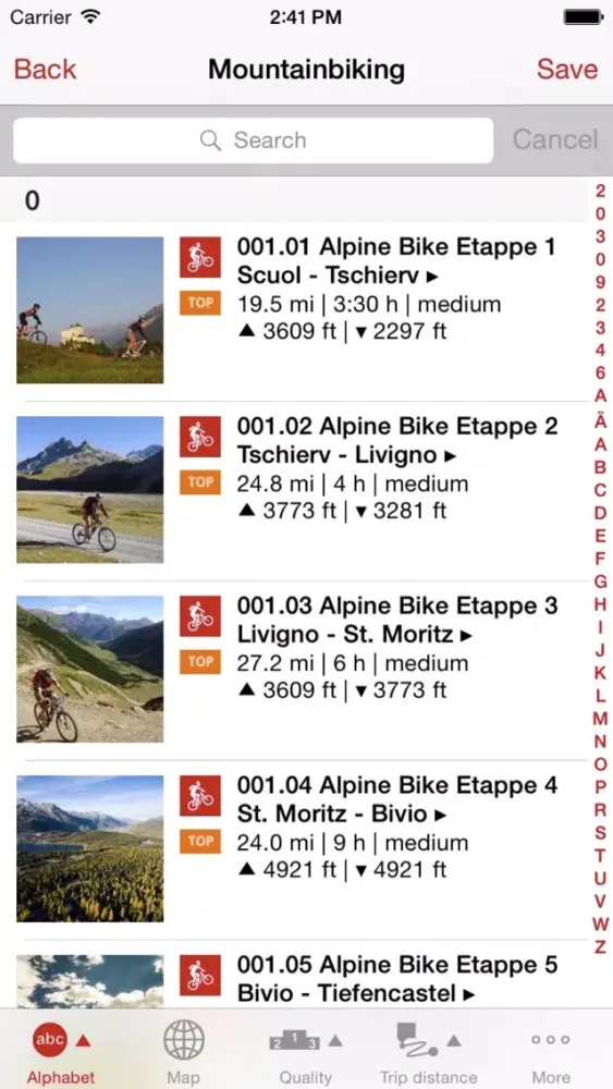 Скриншоты Graubünden mountain biking