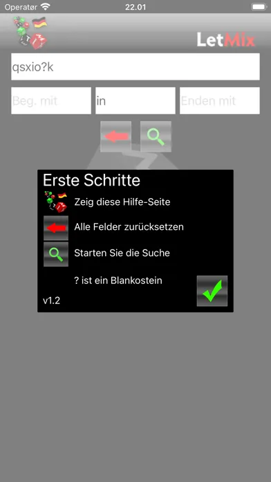 LetMix für Scrabble, Wordfeud স্ক্রিনশট